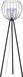 Торшер UNIVERSO TK-Lighting 5057-5057, Чорний, Димчатий, Прозорий, Чорний