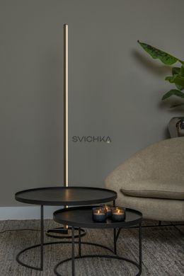 Торшер Lucide BRAGA &Oslash; 30 cm LED Dim. 1x22W 2700K/4000K Coffee