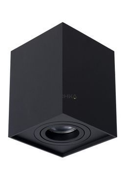 Потолочный точечный светильник Lucide TUBE 1xGU10 Black