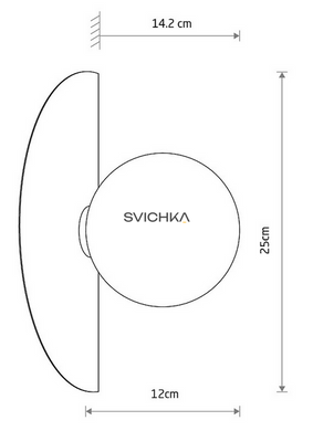 Настенный светильник Nowodvorski Saturn S