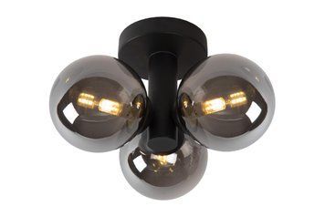 Стельовий світильник для ванної Lucide TRUDY &Oslash; 28 cm 3xG9 IP44 Black, BLACK