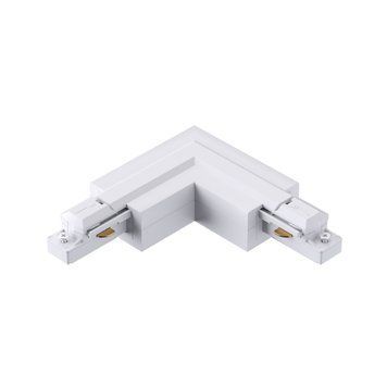 З`єднання кутове 90&deg; ліве KLOODI KDTR-263 L WH, біле, Білий