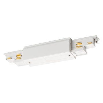 З'єднувач SLV S-TRACK DALI з можливістю подачі живлення, White, Білий, Білий, Білий