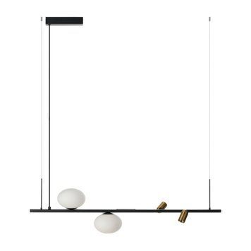 Підвісний світильник AZzardo TRASIMENO 95, Black/Brass