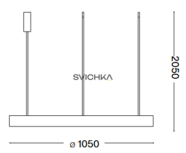 Подвесной светильник Ideal Lux Gemini sp d105