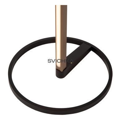 Торшер Lucide BRAGA &Oslash; 30 cm LED Dim. 1x22W 2700K/4000K Coffee