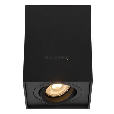 Потолочный точечный светильник Lucide TUBE 1xGU10 Black