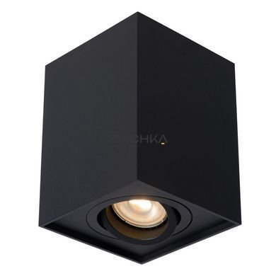 Потолочный точечный светильник Lucide TUBE 1xGU10 Black