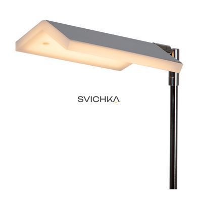 Підлогова лампа для читання Lucide AARON LED Dim. 1x12W 2700K/4000K Chrome, Chrome