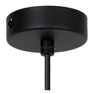 Подвесной светильник Lucide EVORA &Oslash; 10 cm 1xGU10 Black