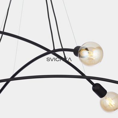 Люстра TK Lighting 2726 Helix - 2726, Чорний, Без плафону