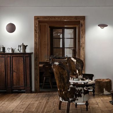 Стінковий світильник (LODES) Studio Italia Design Puzzle Round Bronze, Бронзовий