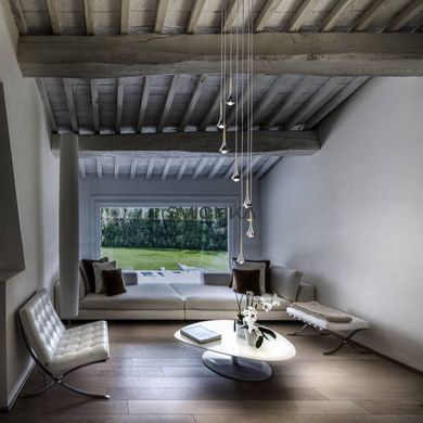 Підвісний світильник (LODES) Studio Italia Design Rain Chrome, Хром