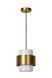 Подвесной светильник Lucide FIRMIN &Oslash; 20 cm 1xE27 Matt Gold / Brass, Matt Gold / Brass