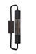 Настенный светильник Lucide CALIXT 1xE27 Black, BLACK