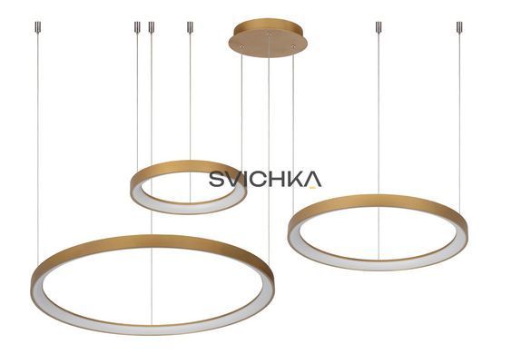 Подвесной светильник Lucide VIDAL LED Dim. 1x120W 2700K Matt Gold / Brass