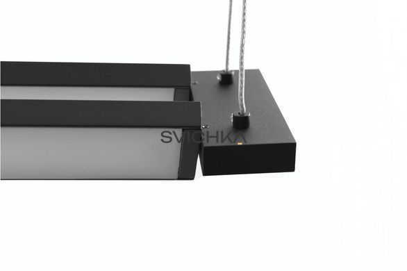 Підвісний світильник AZzardo Flash 54W LED AZ3203, Чорний, Білий, Чорний