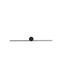Світильник Nowodvorski Pin LED BLACK S, Чорний, Чорний, Чорний