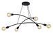 Люстра TK Lighting 2726 Helix - 2726, Чорний, Без плафону