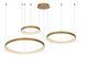 Подвесной светильник Lucide VIDAL LED Dim. 1x120W 2700K Matt Gold / Brass, Matt Gold / Brass, Matt Gold / Brass, Matt Gold / Brass