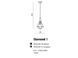 Подвесной светильник AZzardo Diamond 1 AZ2139 black