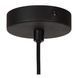 Подвесной светильник Lucide VULCAN &Oslash; 47 cm LED Dim. 1x9W 3000K Black, BLACK, Matt Gold / Brass, Черный