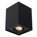 Потолочный точечный светильник Lucide TUBE 1xGU10 Black, BLACK