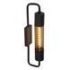 Настенный светильник Lucide CALIXT 1xE27 Black, BLACK