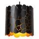 Подвесной светильник Lucide ALMELO 3xE27 Black, BLACK, Matt Gold / Brass, Черный