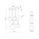 Подвесной светильник TK Lighting ESME 6, Mix
