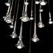 Підвісний світильник (LODES) Studio Italia Design Rain Chrome, Хром