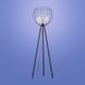 Торшер UNIVERSO TK-Lighting 5057-5057, Чорний, Димчатий, Прозорий, Чорний
