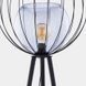 Торшер UNIVERSO TK-Lighting 5057-5057, Чорний, Димчатий, Прозорий, Чорний