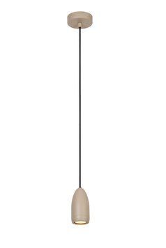 Підвісний світильник Lucide EVORA &Oslash; 10 cm 1xGU10 Taupe, Taupe