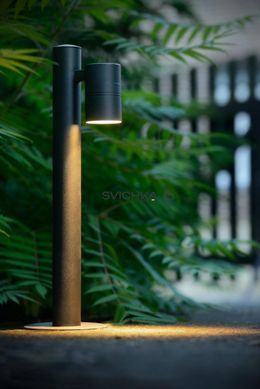 Вуличний стовпчик Lucide ARNE LED &Oslash; 6,3 cm LED GU10 1x5W 2700K IP44 Black, BLACK