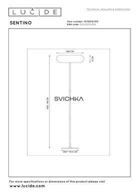 Торшер Lucide SENTINO &Oslash; 40 cm 3xG9 Orange