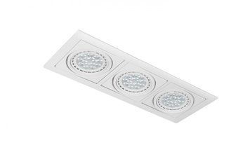 Точковий вбудований світильник AZzardo Verdi 3 AZ3530 white