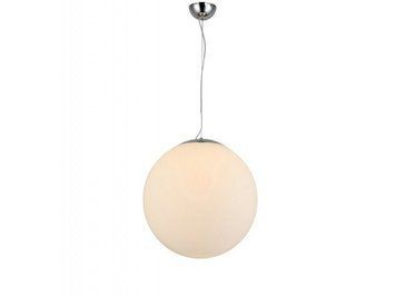 Підвісний світильник AZzardo WHITE BALL 40 AZ1328 (FLWB40WH), Хром, Білий