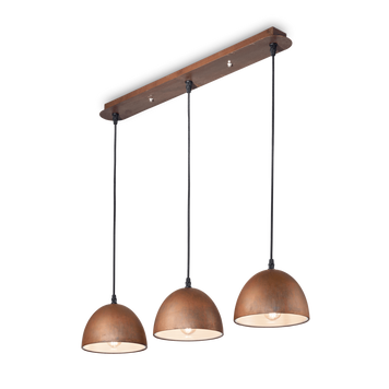 Ideal Lux FOLK SP3 CORTEN 174235