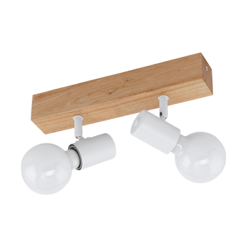 Спот Eglo TOWNSHEND 3 33169, Білий, Коричневий