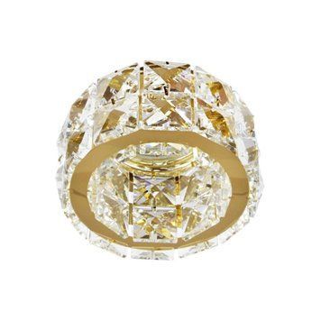 Точковий світильник AZzardo ESTER 2, Gold/Crystal