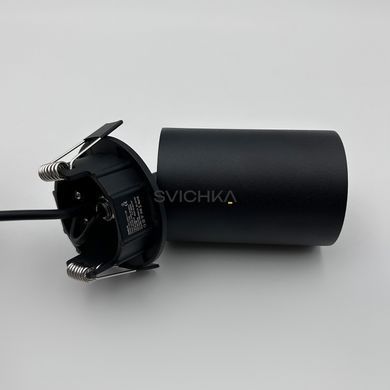 Встроенный светильник Skarlat RSL74097 12W BK 4000K