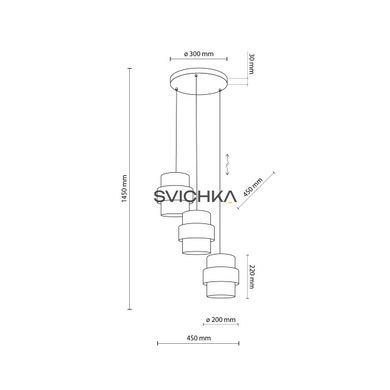 Подвесной светильник TK-Lighting CALISTO LAMP 3 CIRCLES