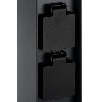 Стовпчик з розетками Kanlux DASTEN 50 S SO, Black
