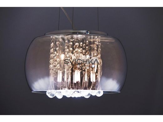 Люстра AZzardo Burn AZ0699 Pendant/Top, Хром, Прозорий, Хром