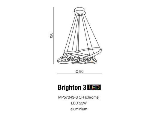 Люстра AZzardo BRIGHTON 3 AZ1609