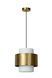 Підвісний світильник Lucide FIRMIN &Oslash; 30 cm 1xE27 Matt Gold / Brass, Matt Gold / Brass
