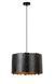 Подвесной светильник Lucide ALMELO &Oslash; 40 cm 1xE27 Black, BLACK, Matt Gold / Brass, Черный