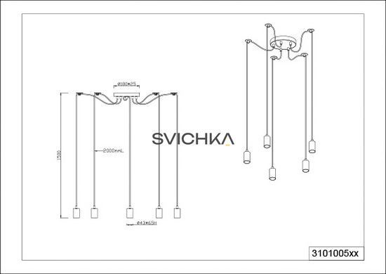 Люстра Trio Cord 310100562