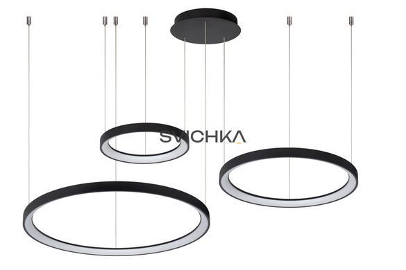 Подвесной светильник Lucide VIDAL &Oslash; 78 cm LED Dim. 1x120W 2700K Black